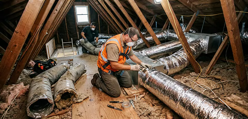 AC Duct Replacement in Severn