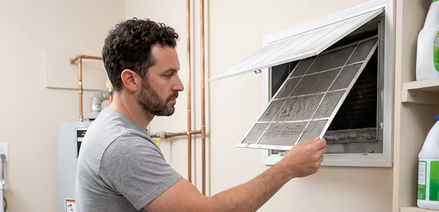 AC Filter Cleaning in Severn