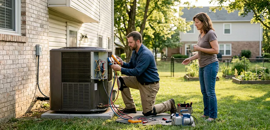 HVAC Replacement in Severn