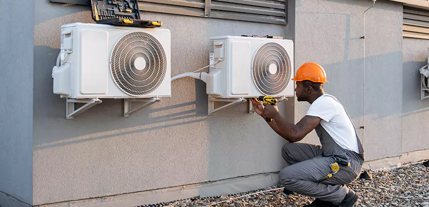 Central AC Outdoor Unit Cleaning in Severn