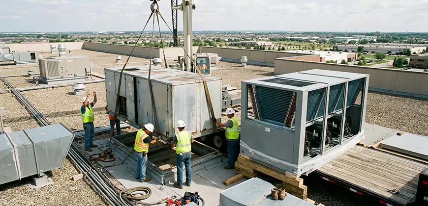 Warehouse and Industrial HVAC Replacement in Severn