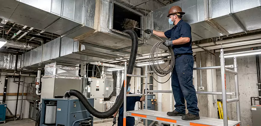 Commercial Ventilation System Cleaning in Severn