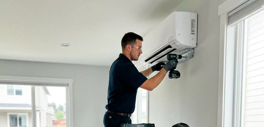 Central Air Without Ducts Alternative in Severn