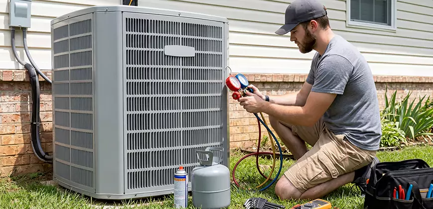 Emergency Air Conditioning Retrofit in Severn