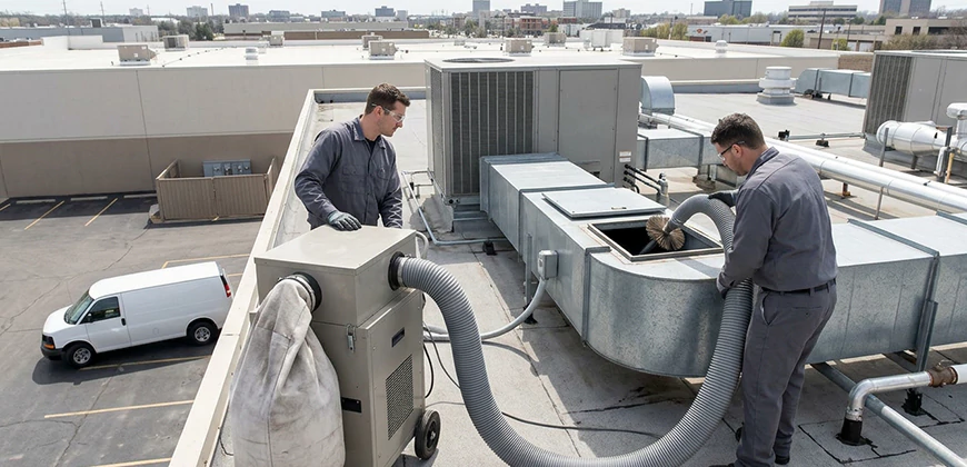 Commercial and Industrial Duct Cleaning in Severn