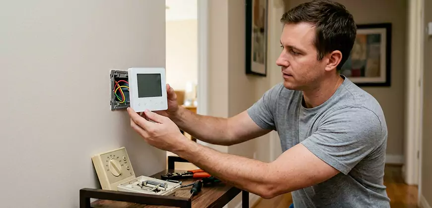 Heat Pump Thermostat Configuration in Severn