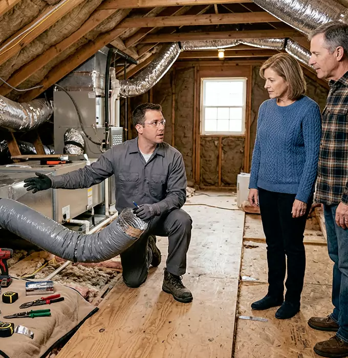 Why Severn Homeowners Choose Severn HVAC Pro for AC Duct Replacement?