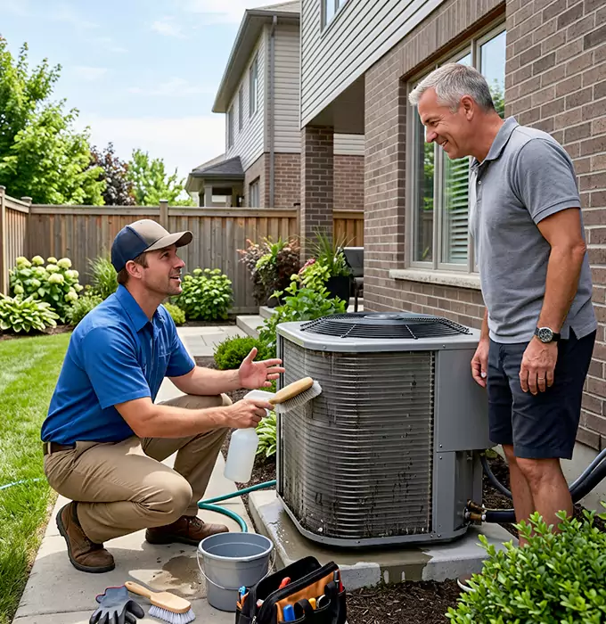 Why Severn, MD Homeowners Choose Severn HVAC Pro for Outdoor AC Unit Cleaning?