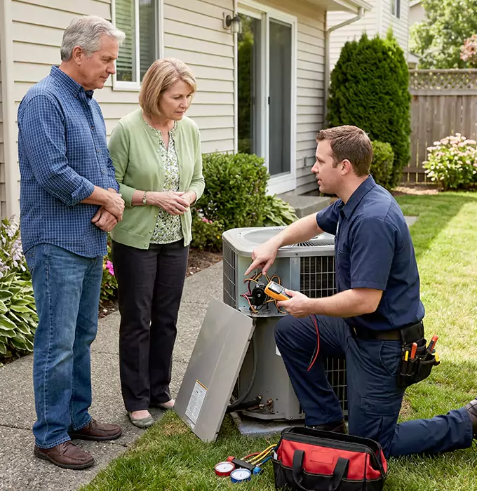 Why Severn, MD Homeowners Choose Severn HVAC Pro for Outdoor AC Unit Repair?